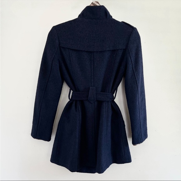 Women’s Navy Blue Peacoat - Picture 5 of 10